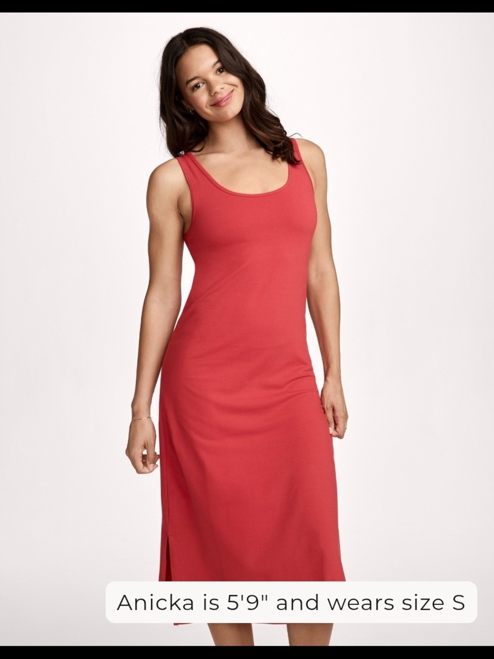 Jockey Stretch Tank Dress With Built-In Bra 2XL NWT